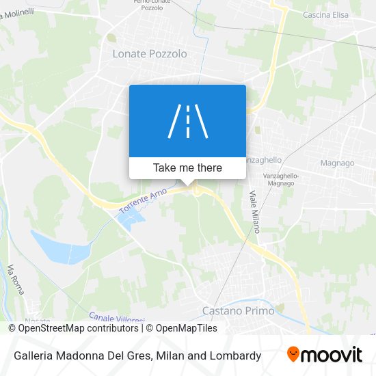 Galleria Madonna Del Gres map