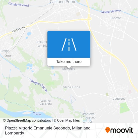 Piazza Vittorio Emanuele Secondo map