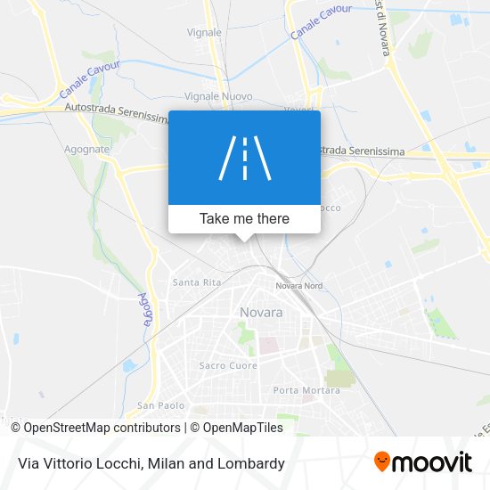 Via Vittorio Locchi map