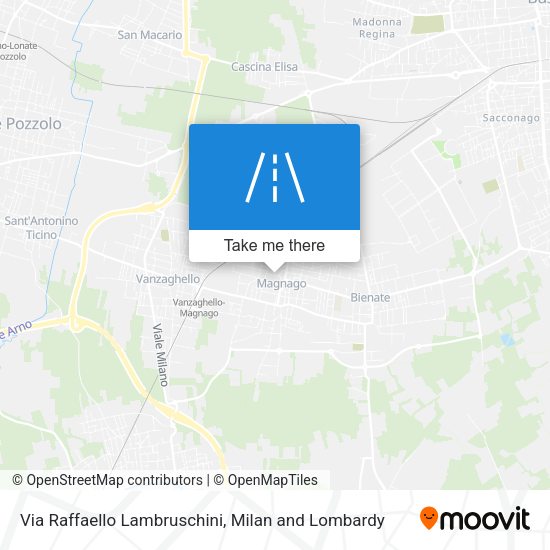 Via Raffaello Lambruschini map