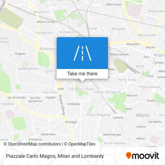 Piazzale Carlo Magno map