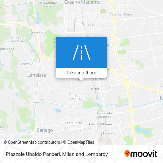 Piazzale Ubaldo Panceri map
