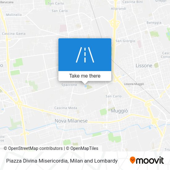 Piazza Divina Misericordia map