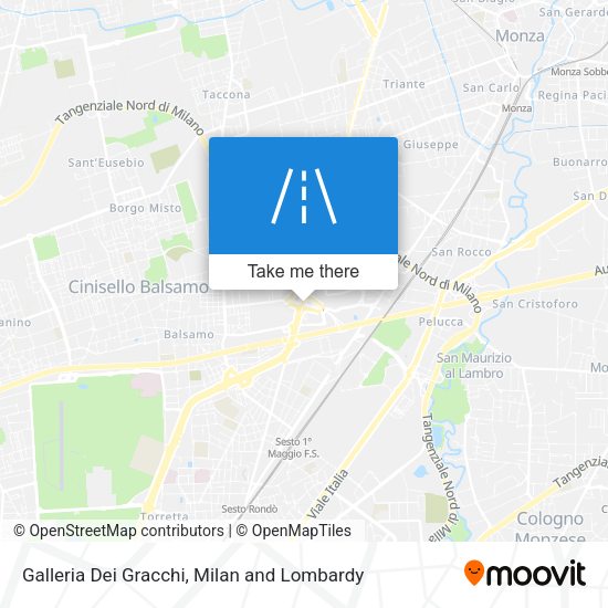 Galleria Dei Gracchi map