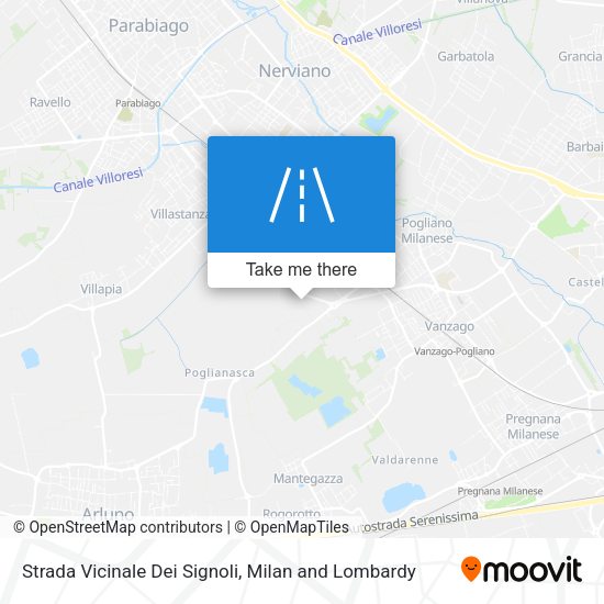 Strada Vicinale Dei Signoli map