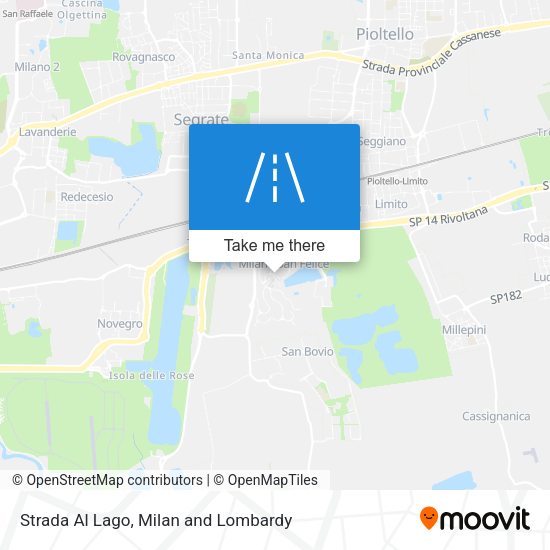 Strada Al Lago map