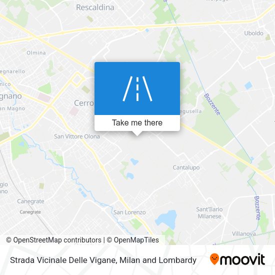 Strada Vicinale Delle Vigane map