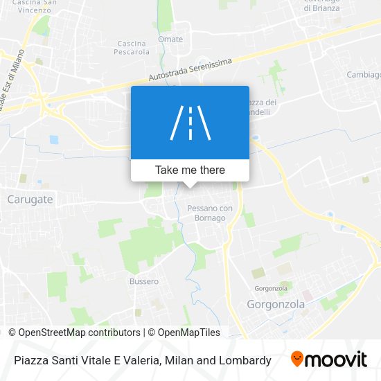 Piazza Santi Vitale E Valeria map