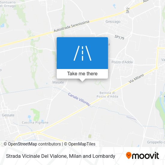 Strada Vicinale Del Vialone map