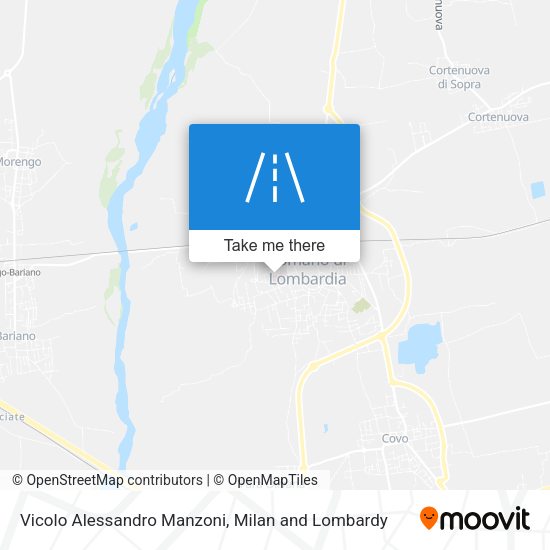 Vicolo Alessandro Manzoni map