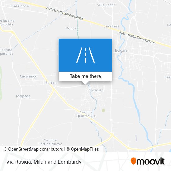 Via Rasiga map