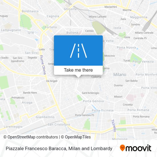 Piazzale Francesco Baracca map
