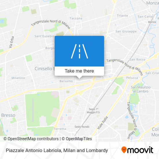 Piazzale Antonio Labriola map