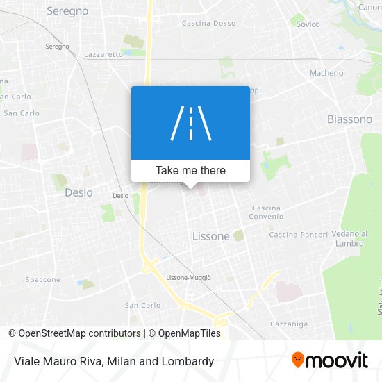 Viale Mauro Riva map