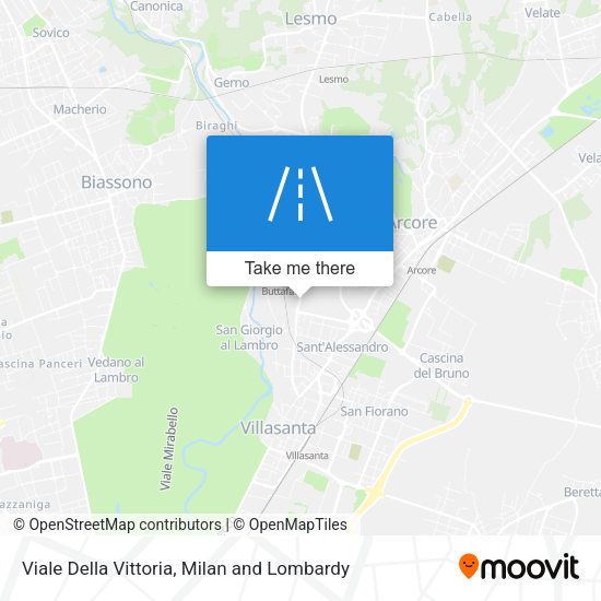 Viale Della Vittoria map