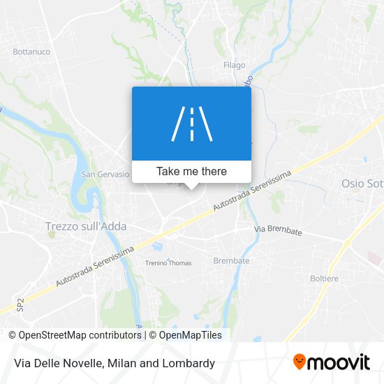 Via Delle Novelle map