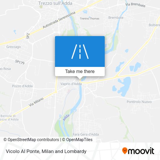 Vicolo Al Ponte map