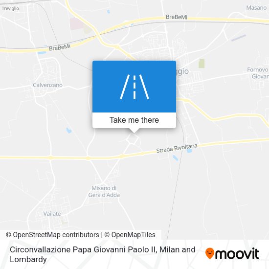 Circonvallazione Papa Giovanni Paolo II map