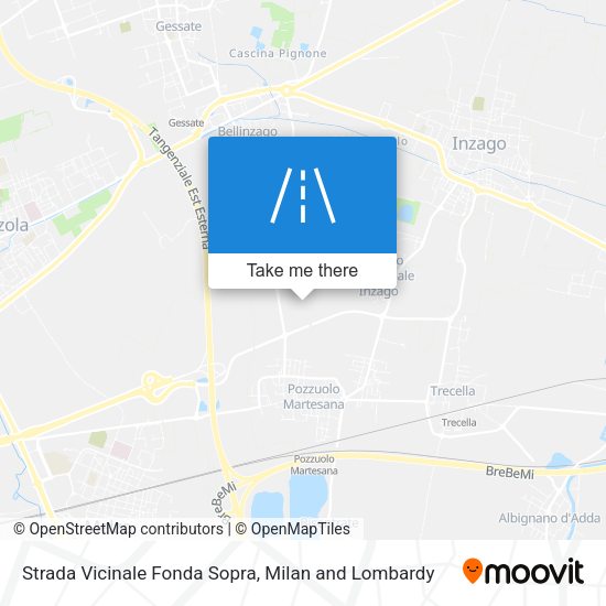 Strada Vicinale Fonda Sopra map