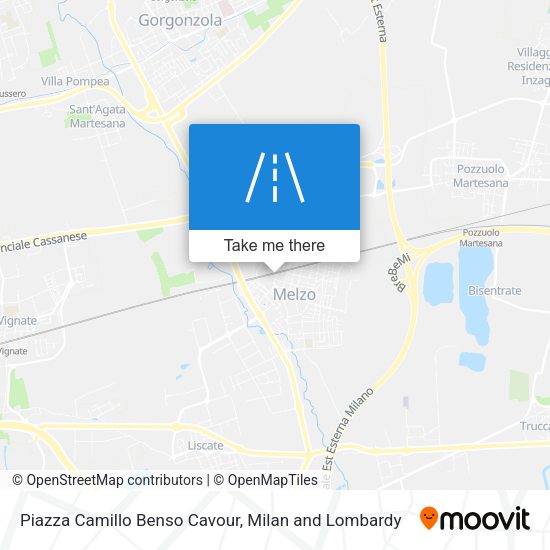 Piazza Camillo Benso Cavour map