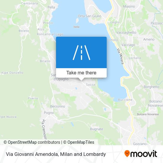 Via Giovanni Amendola map