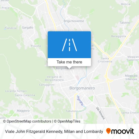 Viale John Fitzgerald Kennedy map