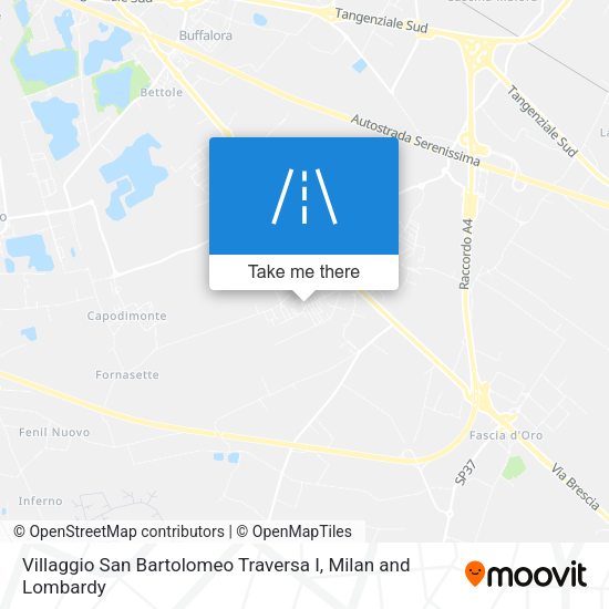 Villaggio San Bartolomeo Traversa I map