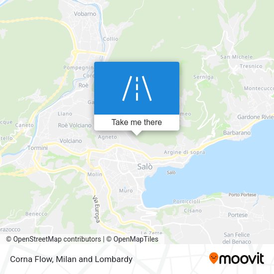 Corna Flow map