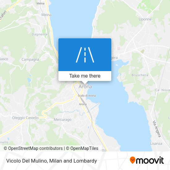 Vicolo Del Mulino map