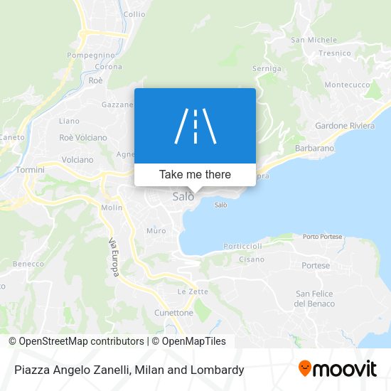 Piazza Angelo Zanelli map
