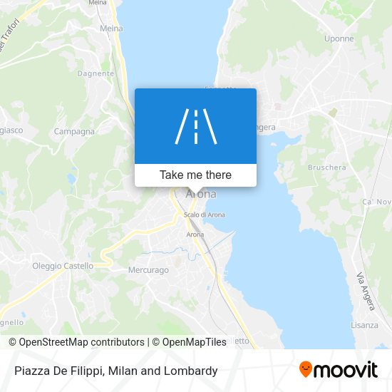 Piazza De Filippi map