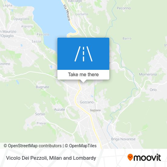 Vicolo Dei Pezzoli map