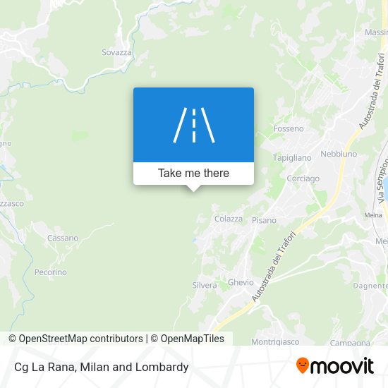 Cg La Rana map