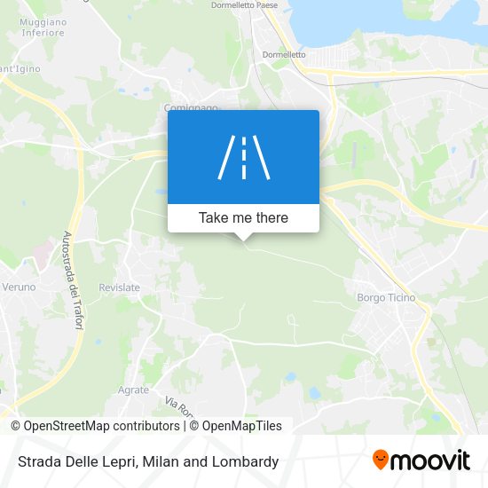 Strada Delle Lepri map