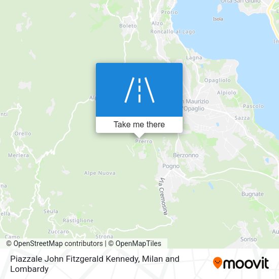 Piazzale John Fitzgerald Kennedy map