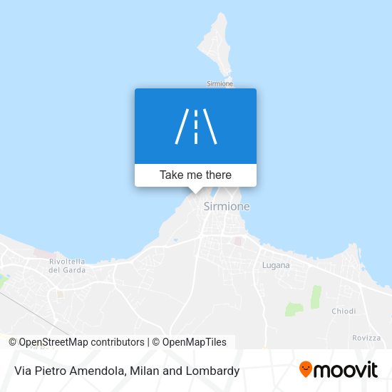 Via Pietro Amendola map