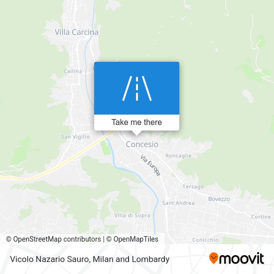 Vicolo Nazario Sauro map