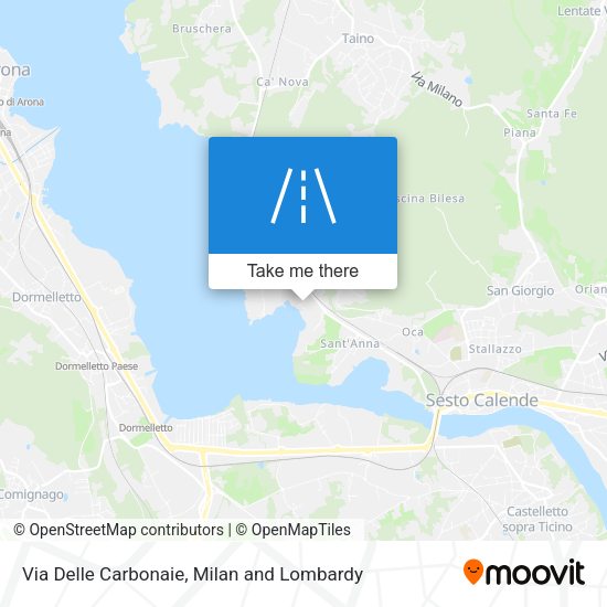 Via Delle Carbonaie map