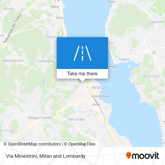 Via Minestrini map