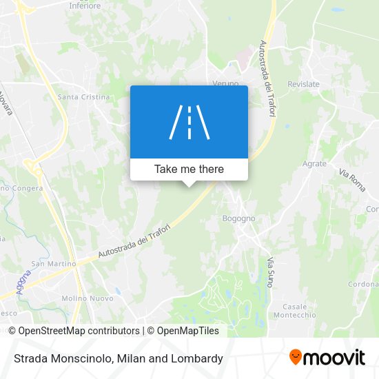 Strada Monscinolo map
