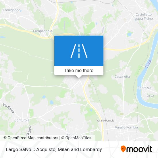 Largo Salvo D'Acquisto map