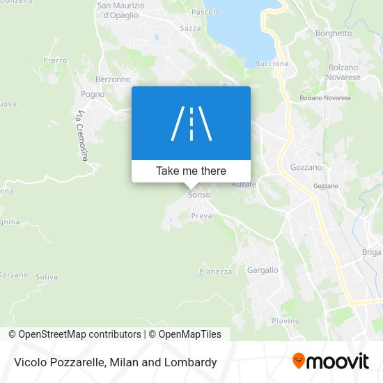Vicolo Pozzarelle map