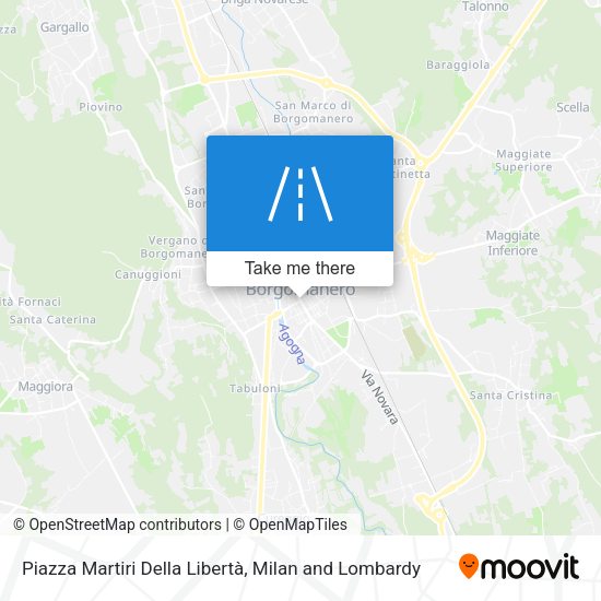 Piazza Martiri Della Libertà map