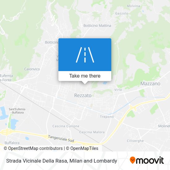 Strada Vicinale Della Rasa map