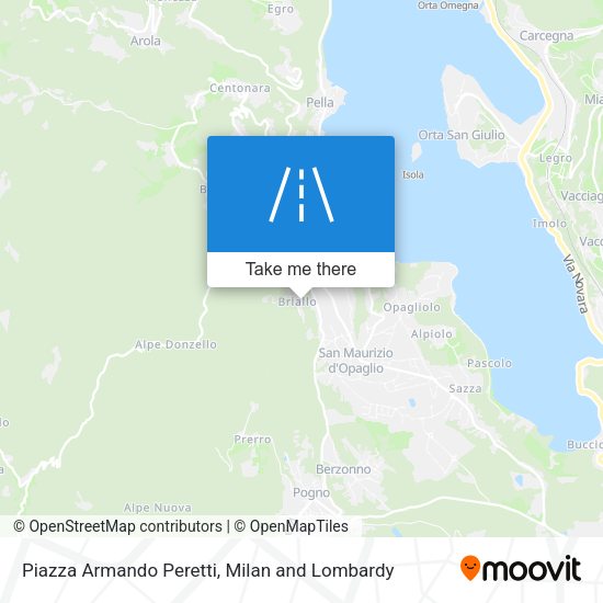 Piazza Armando Peretti map