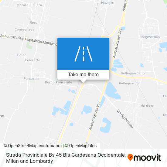 Strada Provinciale Bs 45 Bis Gardesana Occidentale map