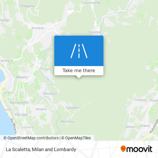La Scaletta map