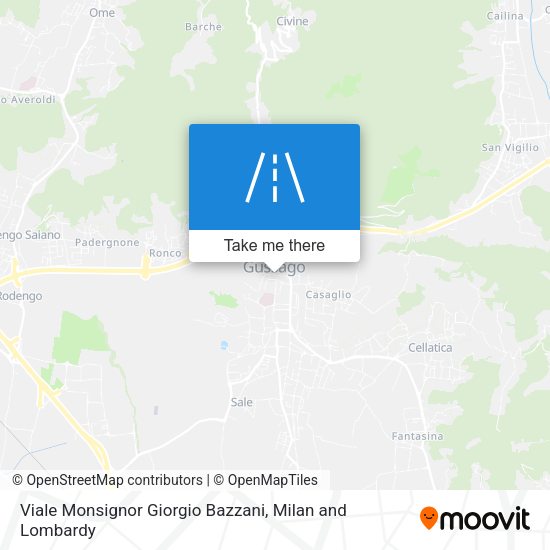 Viale Monsignor Giorgio Bazzani map