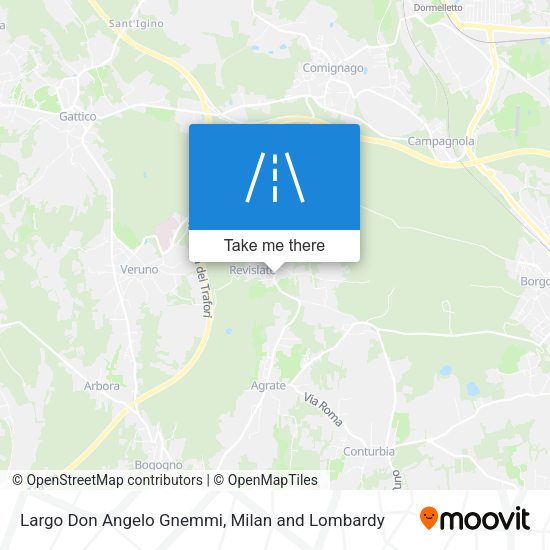Largo Don Angelo Gnemmi map
