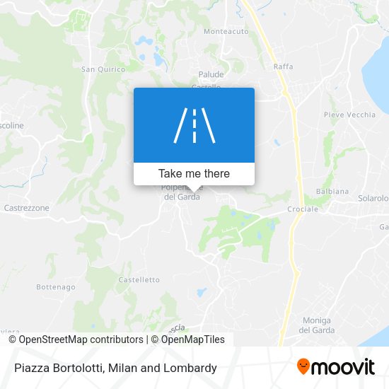 Piazza Bortolotti map